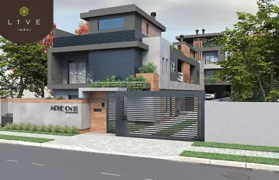 Casa em condomínio fechado com 3 quartos à venda na rua josé sabóia cortes, 80, centro cívico, curitiba, 206 m2 por r$ 1.980.000