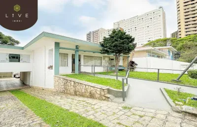 Casa com 3 quartos à venda na rua professora ephigênia do rego barros, 50, mercês, curitiba, 373 m2 por r$ 2.250.000