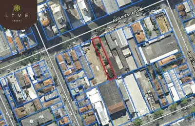 Terreno comercial à venda na avenida silva jardim, 1003, rebouças, curitiba, 355 m2 por r$ 2.660.000