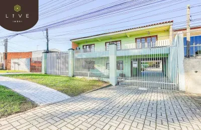 Casa com 4 quartos à venda na rua ibaiti, 1021, sítio cercado, curitiba, 262 m2 por r$ 825.000