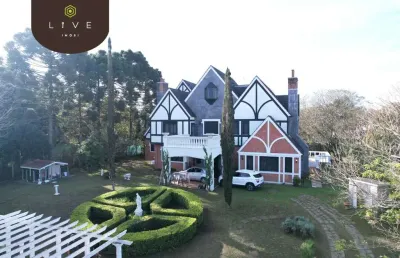 Casa em condomínio fechado com 4 quartos à venda na rua vinte e cinco de janeiro, 2627, centro, quatro barras, 805 m2 por r$ 7.000.000