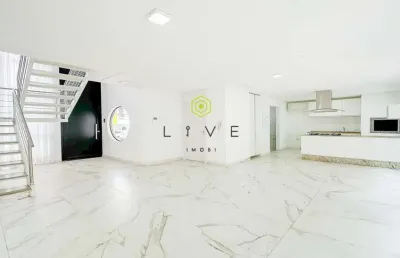 Casa em condomínio fechado com 3 quartos para alugar na rua joão batista dallarmi, 961, santo inácio, curitiba, 203 m2 por r$ 6.500