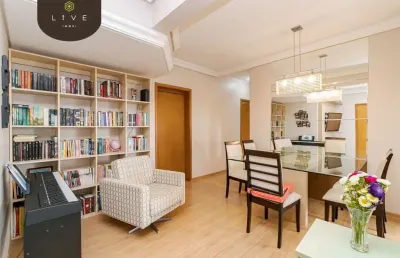 Apartamento com 3 quartos à venda na rua abílio peixoto, 80, cabral, curitiba, 115 m2 por r$ 1.038.000