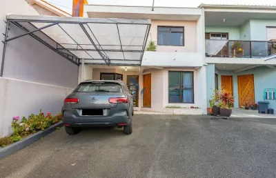 Casa em condomínio fechado com 3 quartos à venda na rua lourenço volpi, 791, santa cândida, curitiba por r$ 430.000