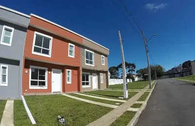 Casa em condomínio fechado com 2 quartos à venda na rua vereador ângelo burbello, 2497, umbará, curitiba por r$ 435.000