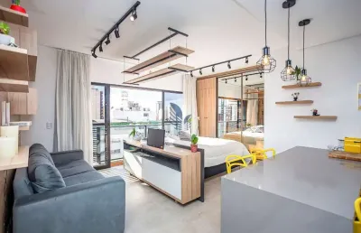 Apartamento com 1 quarto à venda na avenida sete de setembro, 3000, centro, curitiba por r$ 435.000