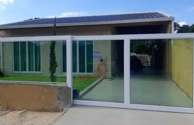 Casa 120m² com terreno de 13x30 prox centro de araucaria aceita troca por chácara fn 99864-4995
