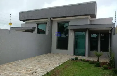 Casa 3 quartos, bairro gralha azul terreno grande, só 320 mil, minha casa minha vida