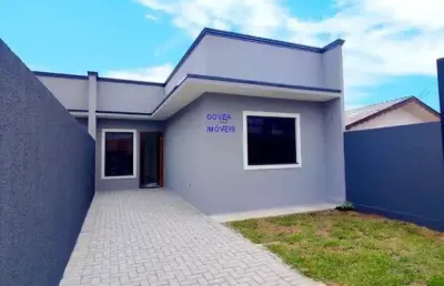 Casa 66m² em araucária, ao lado max atacadista e palace hotelpreço de planta, no fazenda velha, prox cetro, shopping pinheiros, fn 99864-4995 govea