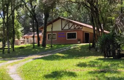 Linda chácara 129 mil m², casa alvenária 115m², luz, água, internet via cabo, 1,5 km da rodovia 277, campo largo