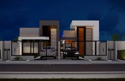 Casa 120m², em terreno de 6x40 240m² com piscina, 3 quartos, 1 com suite, bairro iguaçú divisa com pioneiro, prox centro, fn 041 99864-4995