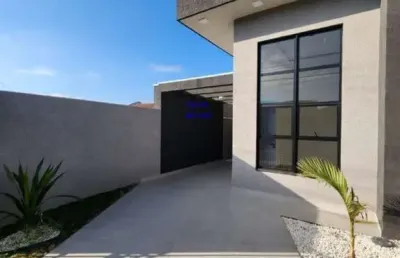 Casa no iguaçu 90m², 3 quartos sendo uma suite, pé direito alto, terreno grande 180m², prox ao centro, pronta entrega com preço de planta fn 998644995