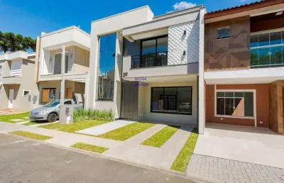 Sobrado 145m², 3 quartos, sendo uma suite, 3 banheiros, 2 vagas, condominio, umbará, 990.000, fn 041 99864-4995 govea, estuda proposta