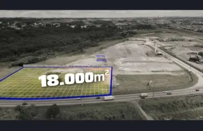 Terreno 18.620m², comercial e industrial, cidade industrial, saida e entrada principal de curitiba. fn 041 99864-4995