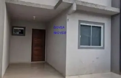 Sobrado 3 quartos só 296.000 no sta rita -tatuqura, dá financiamento, prox mercado agrimar, colégios e posto saúde, bem localizado, fn 41 99864-4995