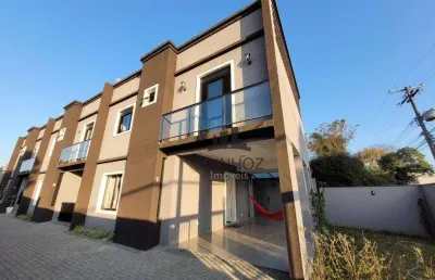 Sobrado com 3 dormitórios à venda, 116 m² por r$ 780.000,00 - santa felicidade - curitiba/pr