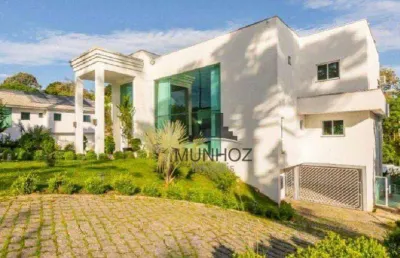 Casa com 5 dormitórios à venda, 700 m² por r$ 6.500.000,00 - santa cândida - curitiba/pr