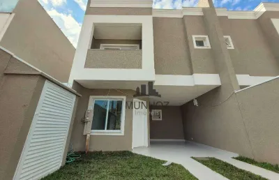 Sobrado com 3 dormitórios à venda, 134 m² por r$ 712.000,00 - cajuru - curitiba/pr