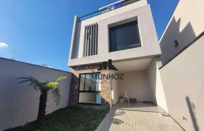 Sobrado com 3 dormitórios à venda, 131 m² por r$ 920.000,00 - tingui - curitiba/pr