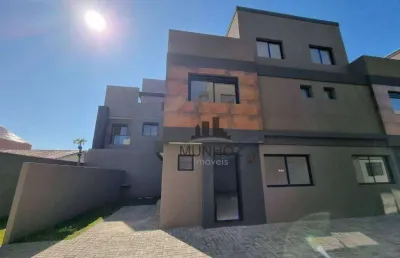 Sobrado com 3 dormitórios à venda, 126 m² por r$ 865.000,00 - santa quitéria - curitiba/pr