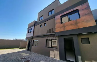 Sobrado com 3 dormitórios à venda, 126 m² por r$ 865.000,00 - portão - curitiba/pr