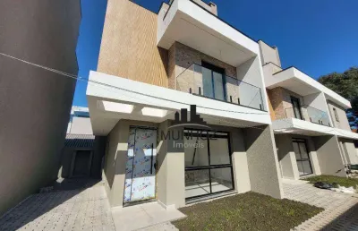 Sobrado com 3 dormitórios à venda, 109 m² por r$ 729.000,00 - hauer - curitiba/pr