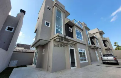 Sobrado com 3 dormitórios à venda, 125 m² por r$ 750.000,00 - boqueirão - curitiba/pr