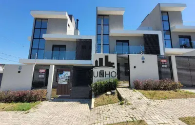 Sobrado com 3 dormitórios à venda, 147 m² por r$ 1.079.000,00 - santo inácio - curitiba/pr