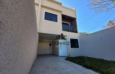 Sobrado com 3 dormitórios à venda, 133 m² por r$ 770.000,00 - xaxim - curitiba/pr