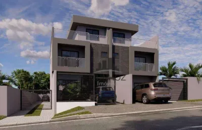 Sobrado com 4 dormitórios à venda, 197 m² por r$ 995.000,00 - santa felicidade - curitiba/pr