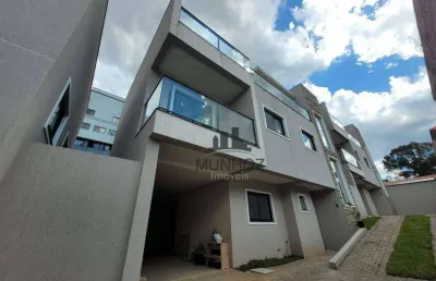 Sobrado com 3 dormitórios à venda, 149 m² por r$ 820.000,00 - bacacheri - curitiba/pr