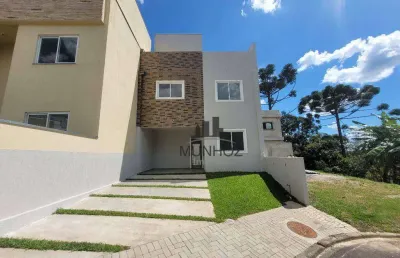 Sobrado com 4 dormitórios à venda, 117 m² por r$ 599.000,00 - abranches - curitiba/pr