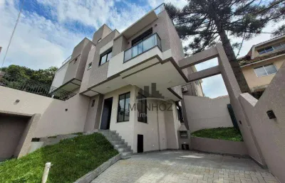 Sobrado com 3 dormitórios à venda, 127 m² por r$ 898.000,00 - vista alegre - curitiba/pr
