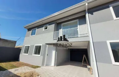 Sobrado com 3 dormitórios à venda, 108 m² por r$ 640.000,00 - santa felicidade - curitiba/pr