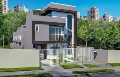 Sobrado com 3 dormitórios à venda, 120 m² por r$ 779.000,00 - portão - curitiba/pr