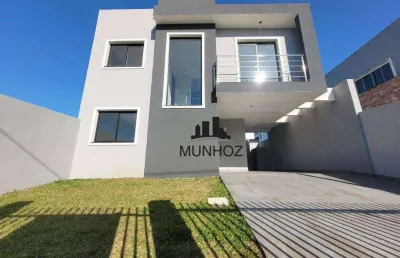 Sobrado com 3 dormitórios à venda, 116 m² por r$ 745.000,00 - santa felicidade - curitiba/pr