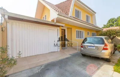 Casa com 4 dormitórios à venda, 183 m² por r$ 790.000,00 - cajuru - curitiba/pr