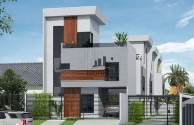 Sobrado com 3 dormitórios à venda, 117 m² por r$ 749.000,00 - tingui - curitiba/pr