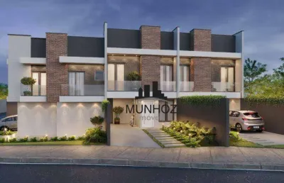 Sobrado com 3 dormitórios à venda, 88 m² por r$ 580.000,00 - cidade industrial - curitiba/pr