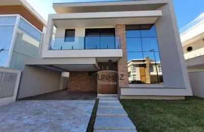 Casa com 4 dormitórios à venda, 310 m² por r$ 3.750.000,00 - santa felicidade - curitiba/pr