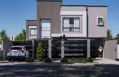 Sobrado com 3 dormitórios à venda, 112 m² por r$ 699.000,00 - boqueirão - curitiba/pr