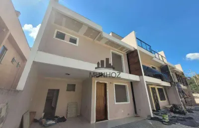 Sobrado com 3 dormitórios à venda, 108 m² por r$ 680.000,00 - cachoeira - curitiba/pr