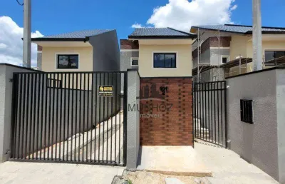 Sobrado com 3 dormitórios à venda, 107 m² por r$ 650.000,00 - xaxim - curitiba/pr