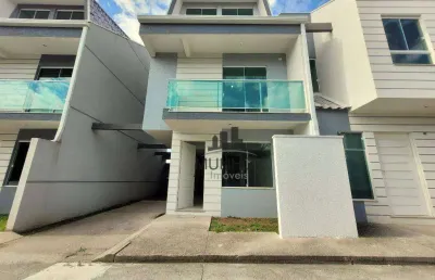 Sobrado com 4 dormitórios à venda, 146 m² por r$ 780.000,00 - cajuru - curitiba/pr