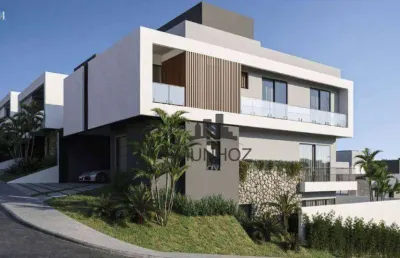 Casa com 4 dormitórios à venda, 378 m² por r$ 3.966.000,00 - santa felicidade - curitiba/pr