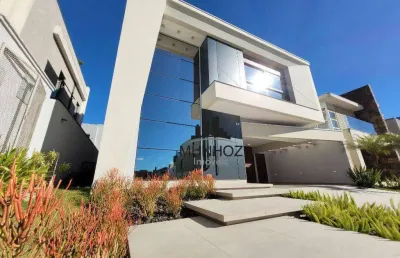 Casa com 4 dormitórios à venda, 290 m² por r$ 3.680.000,00 - santa felicidade - curitiba/pr