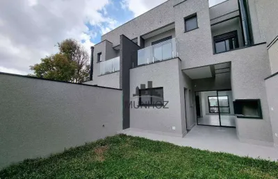 Sobrado com 3 dormitórios à venda, 135 m² por r$ 995.000,00 - santo inácio - curitiba/pr