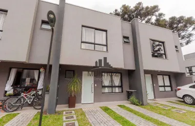 Sobrado com 3 dormitórios à venda, 104 m² por r$ 795.000,00 - santa cândida - curitiba/pr