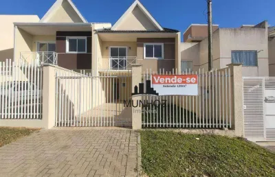 Sobrado com 3 dormitórios à venda, 120 m² por r$ 580.000,00 - taboão - curitiba/pr