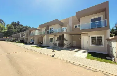 Sobrado com 3 dormitórios à venda, 109 m² por r$ 720.000,00 - campo comprido - curitiba/pr